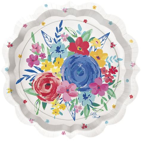 walmart party plates and napkins|walmart pioneer woman paper plates.